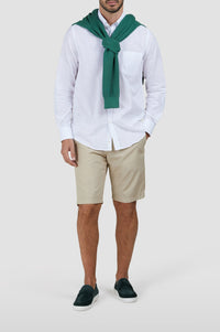Chemise à manches longues - Blanc