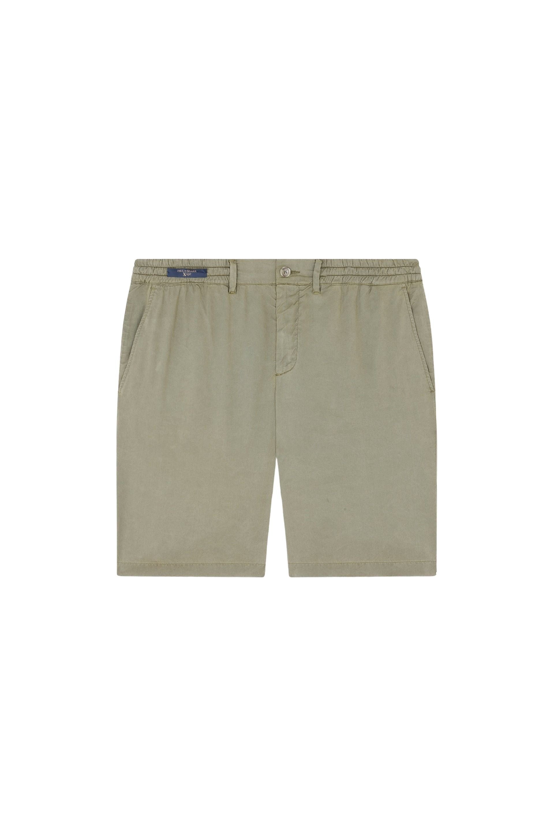 Bermuda à taille élastiquée - Verde Oliva