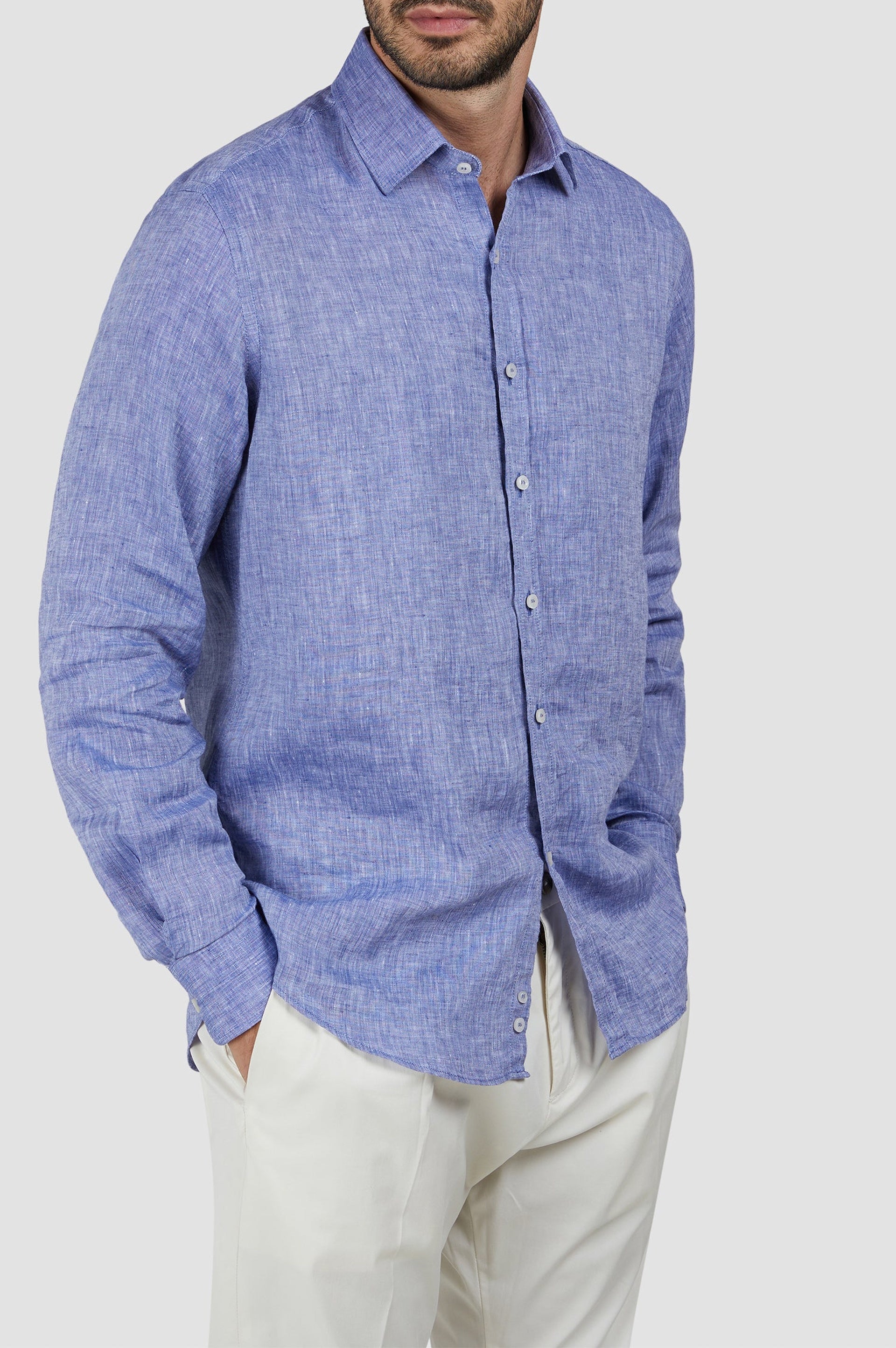 Pleated trousers - Butter