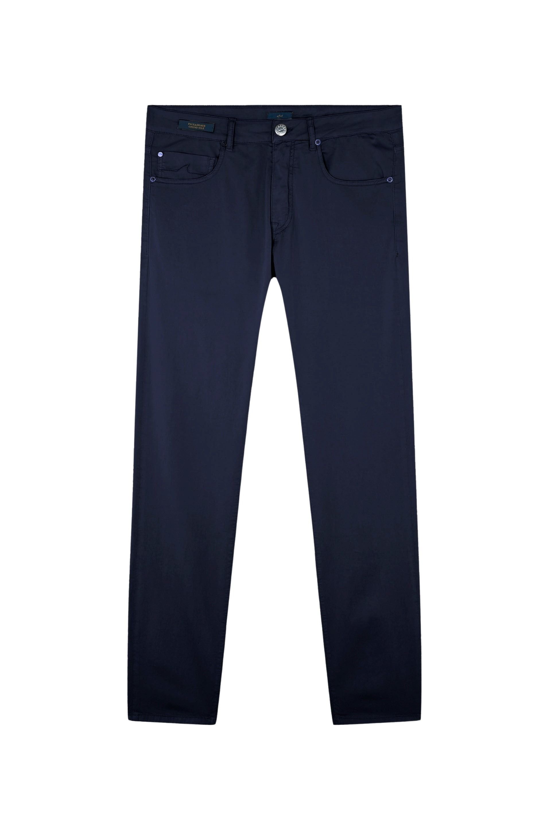 Pantalon à 5 poches en denim - Blu Dama