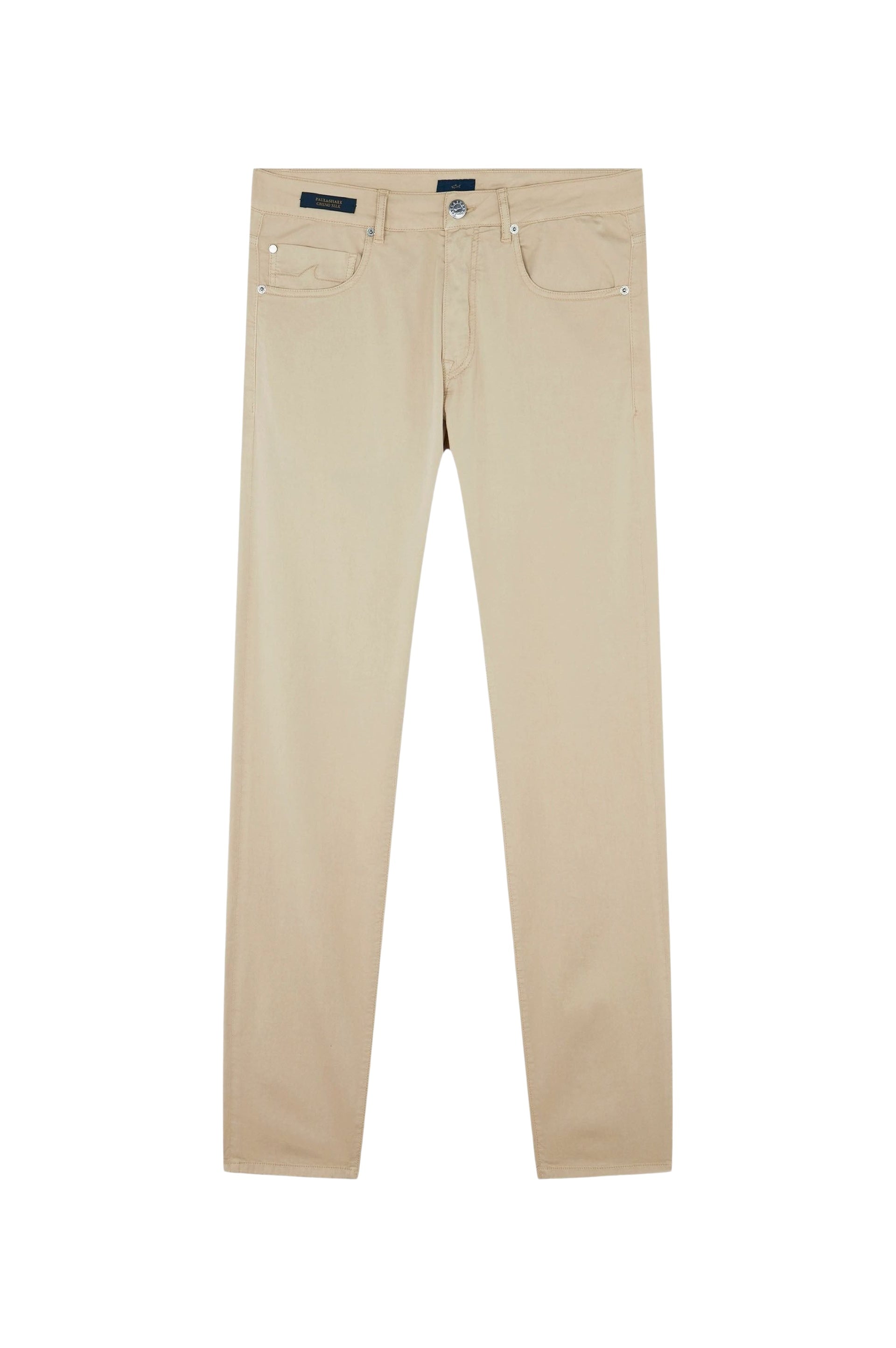 Pantalon 5 poches en denim - Sable