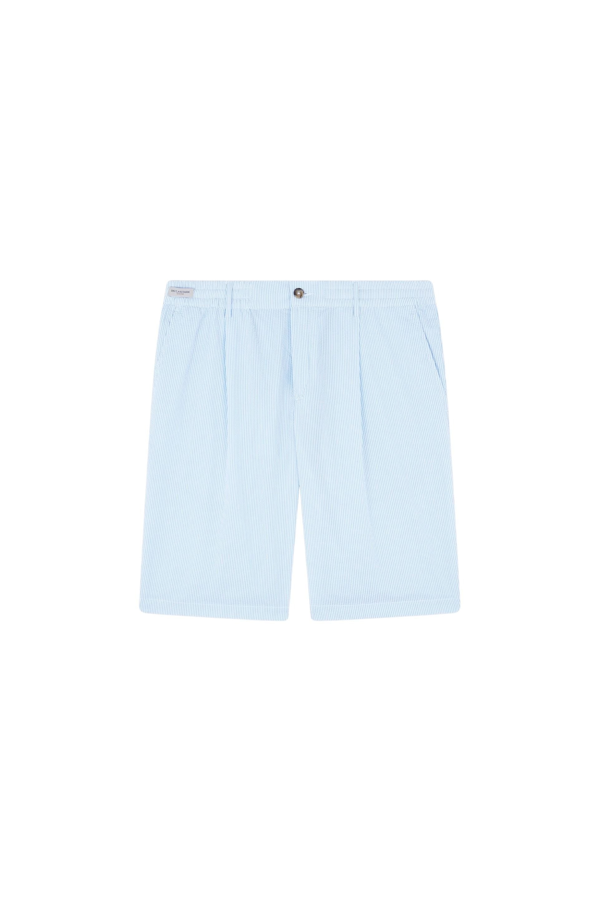 Bermuda - Bianco Righe Azzurre