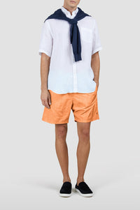 Riviera drawstring swim shorts - Mandarin