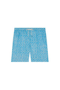 Short de bain à imprimé - Lino Turchese Con Squali