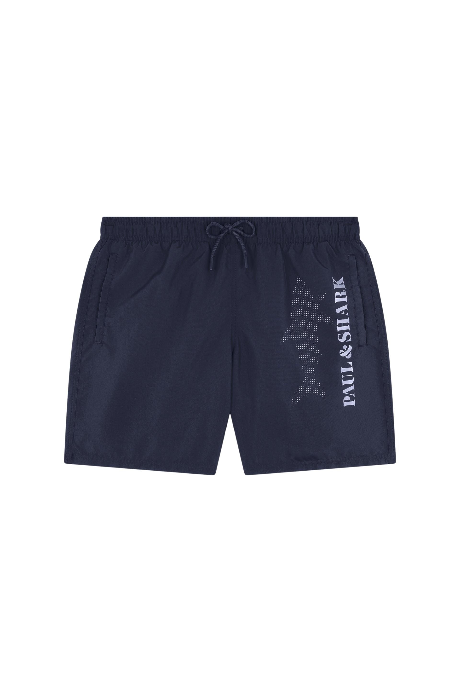 Short de bain à logo - Blu