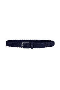 Ceinture élastique tressée en laine - Blu Dama