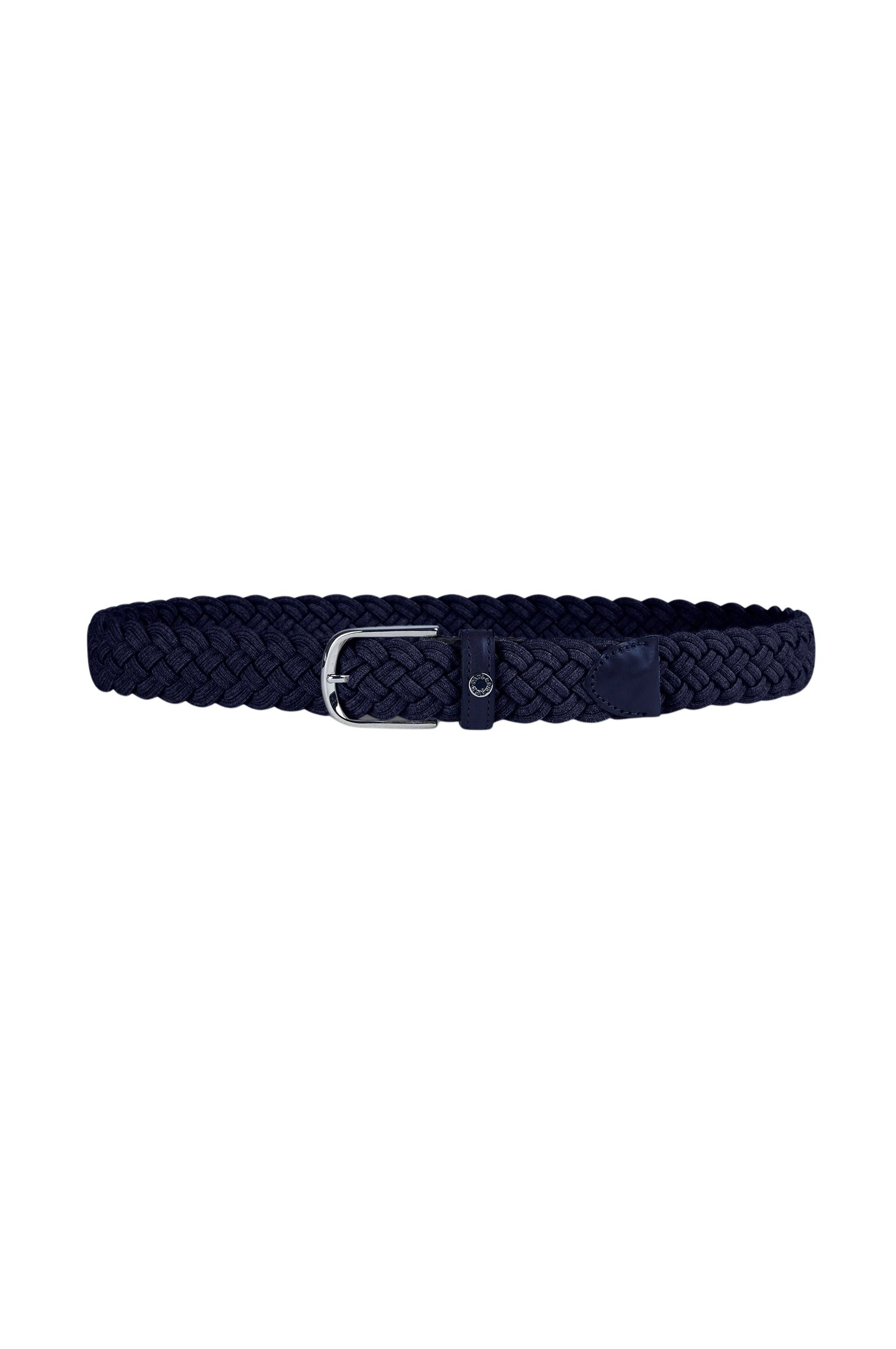 Ceinture élastique tressée en laine - Blu Dama