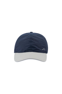 Marina two-tone cap - Blue chequered