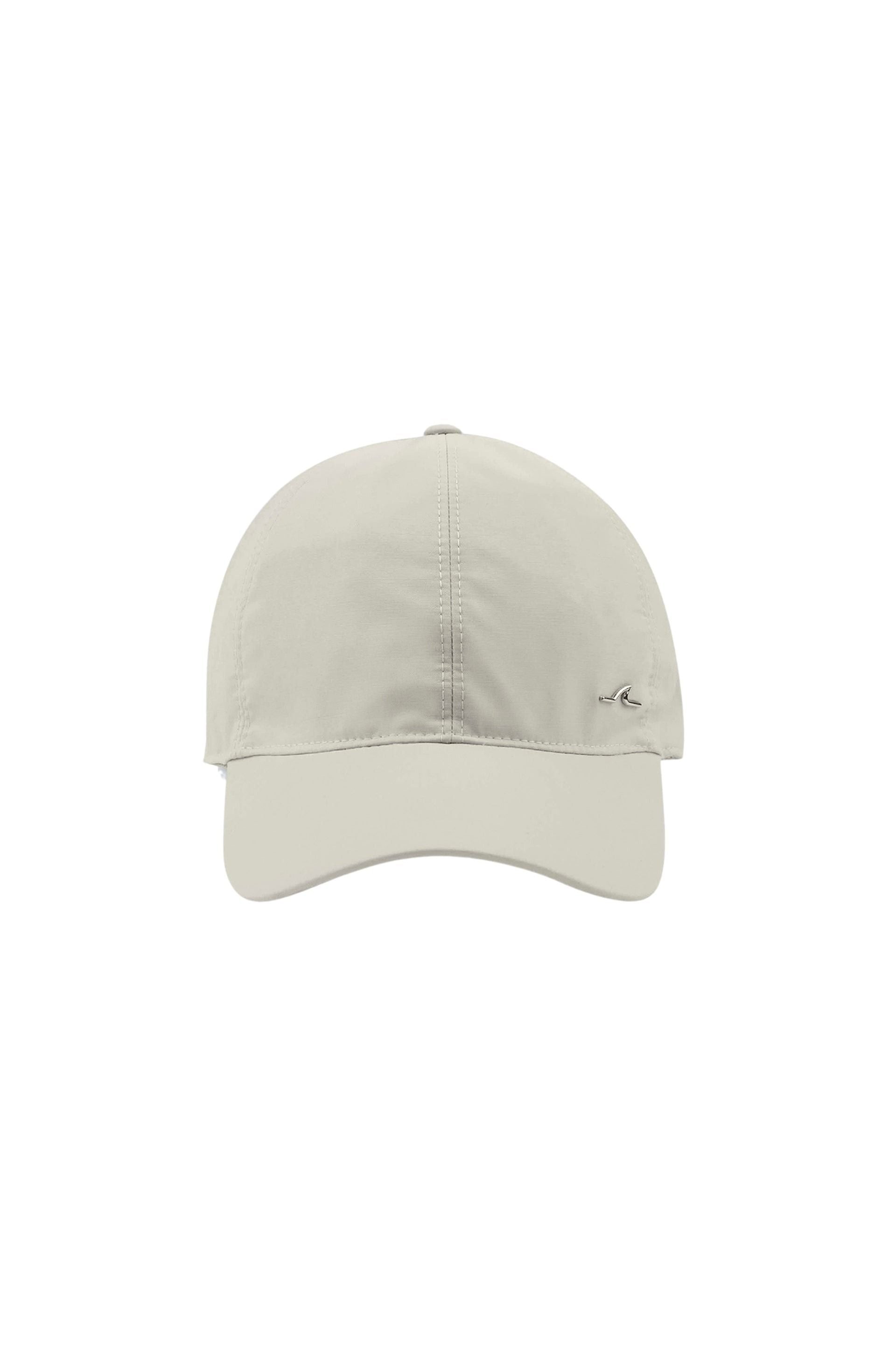 Casquette élastiquée en laine - Latte