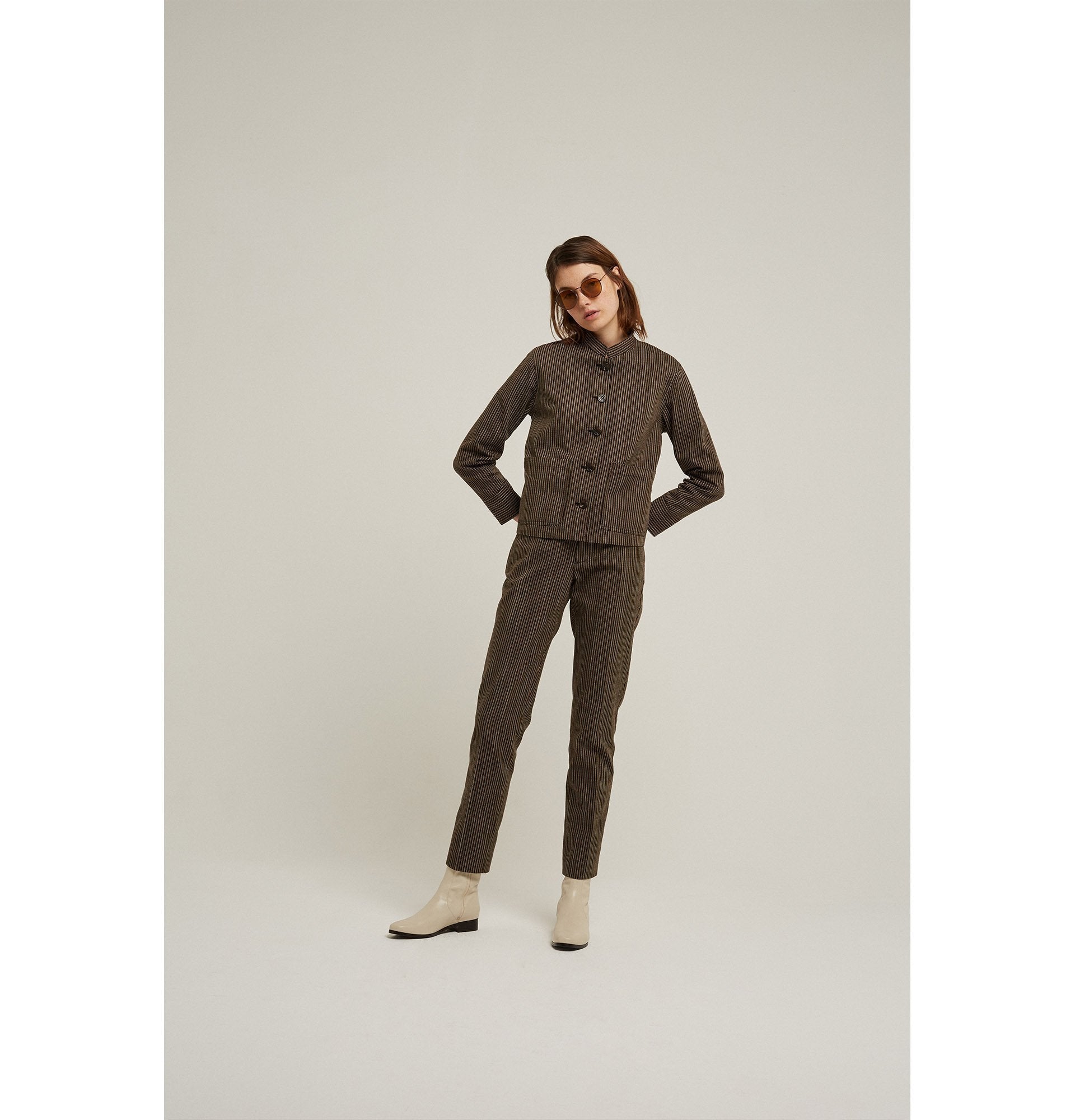 NOIR/BRONZE PANTALON FRANCIS