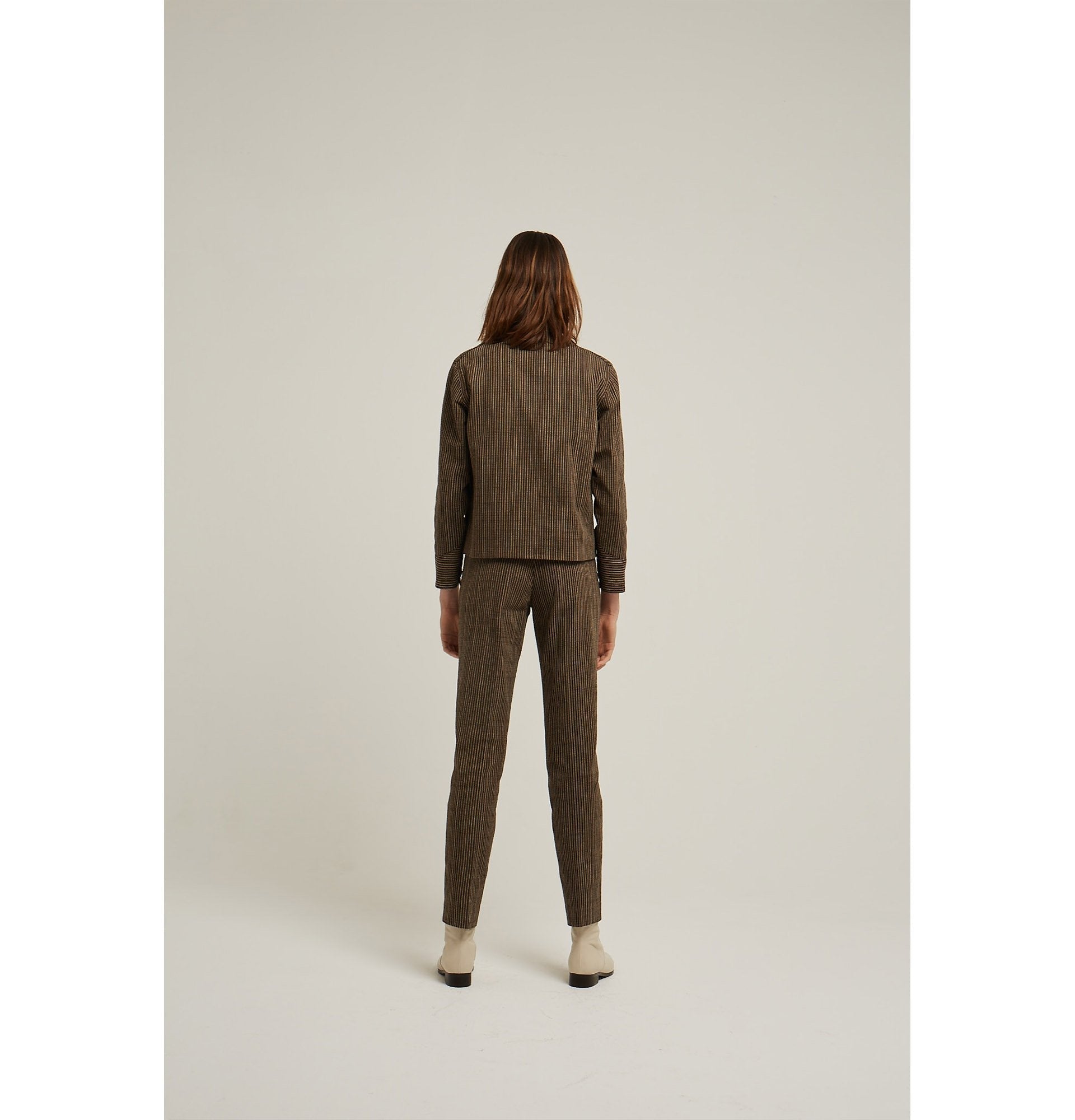 NOIR/BRONZE PANTALON FRANCIS