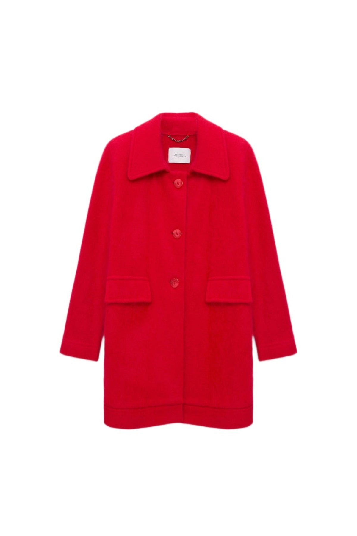 Fluffy Statements wool jacket - Lollipop