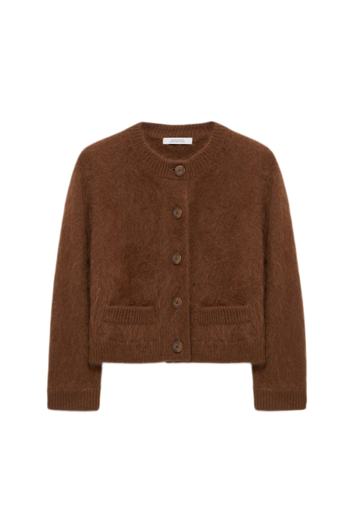 Cardigan Fluffy Statements - Coffee