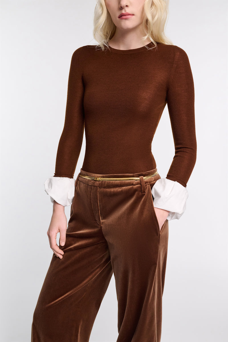caramello // CHIC MERINO pullover