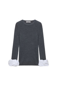 Pull Chic Merino - Cool Anthra