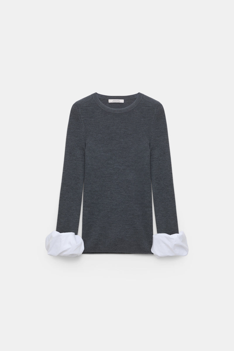 cool anthra // CHIC MERINO pullover