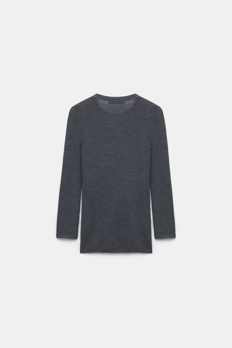 cool anthra // CHIC MERINO pullover