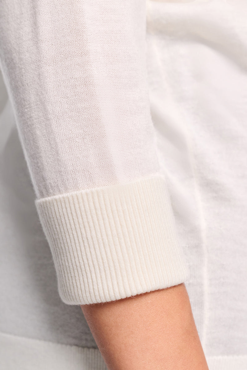 pure white // URBAN MERINO II pullover