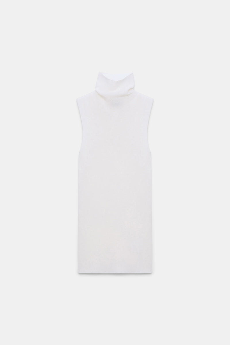 pure white // URBAN MERINO top