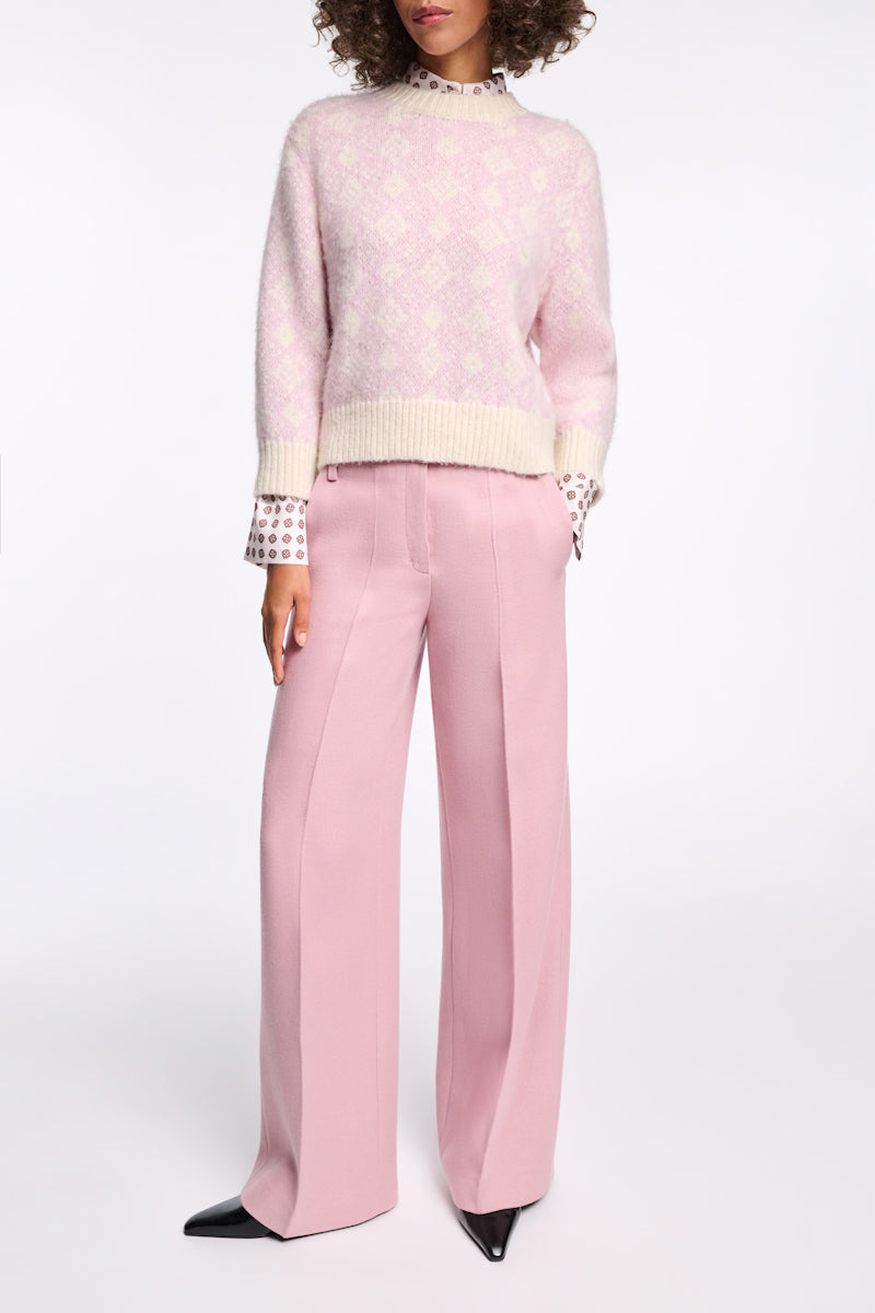 rose diamant // SOFT GRAPHICS pullover