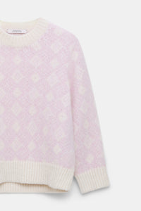 rose diamant // SOFT GRAPHICS pullover