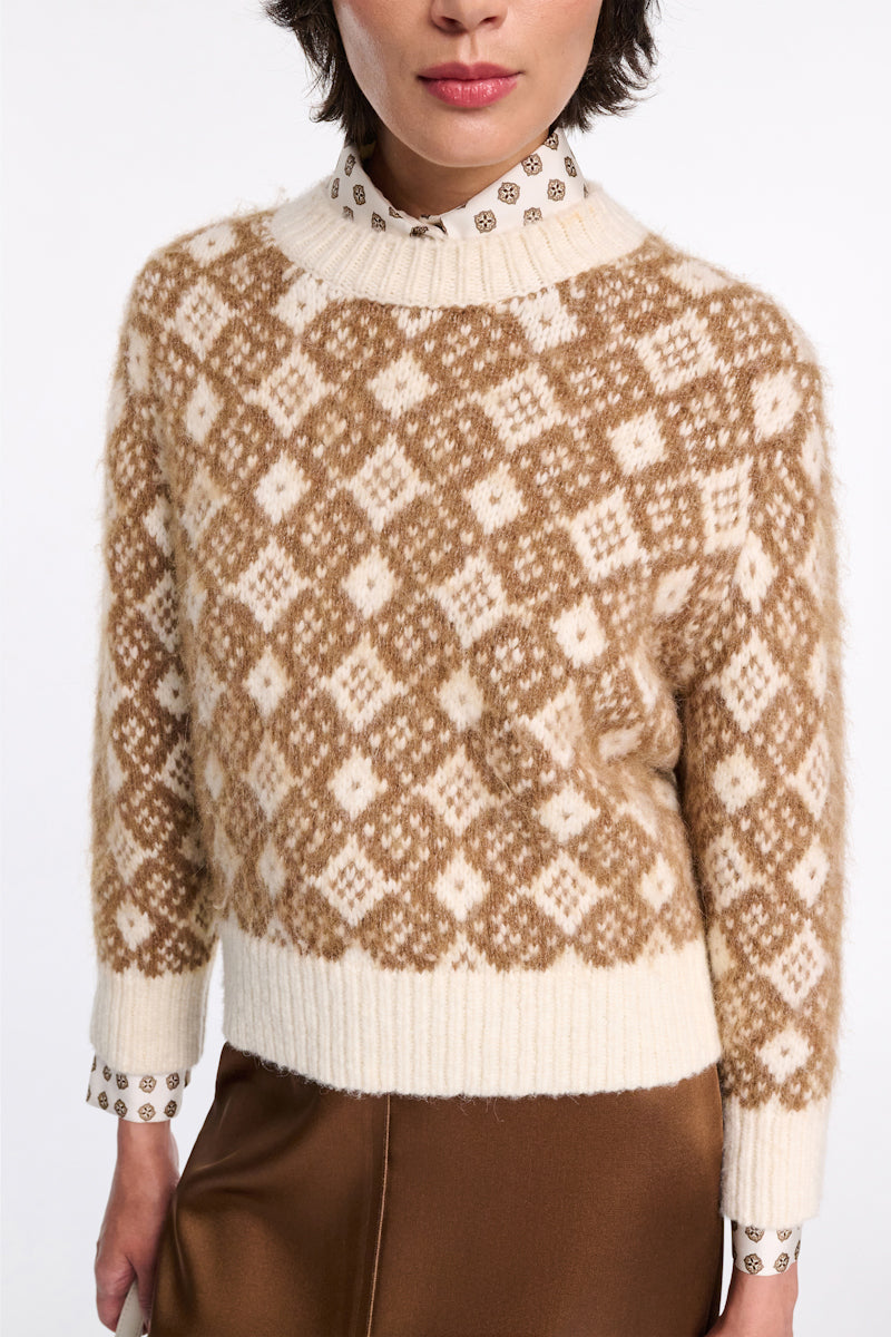 sherry diamant // SOFT GRAPHICS pullover