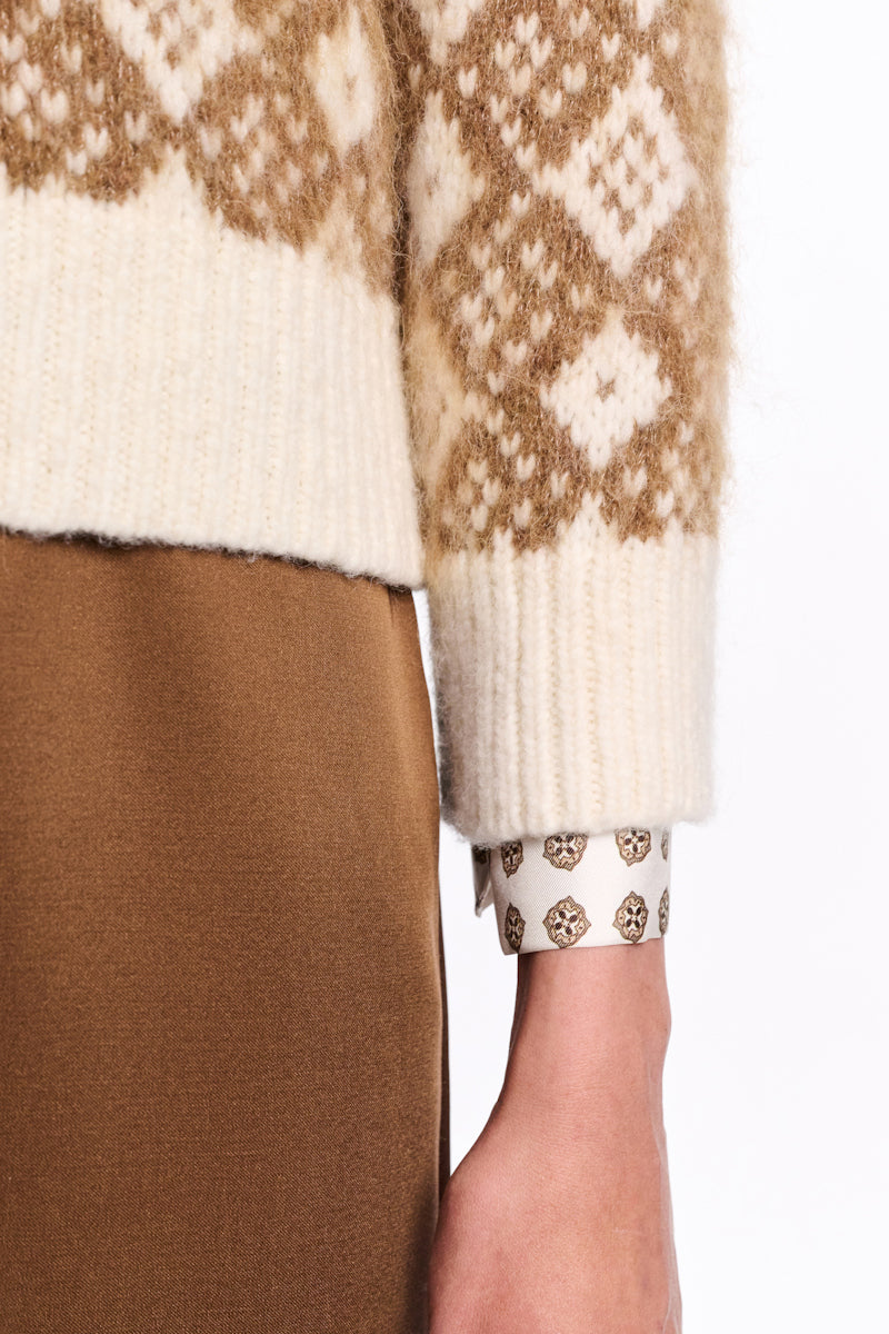 sherry diamant // SOFT GRAPHICS pullover
