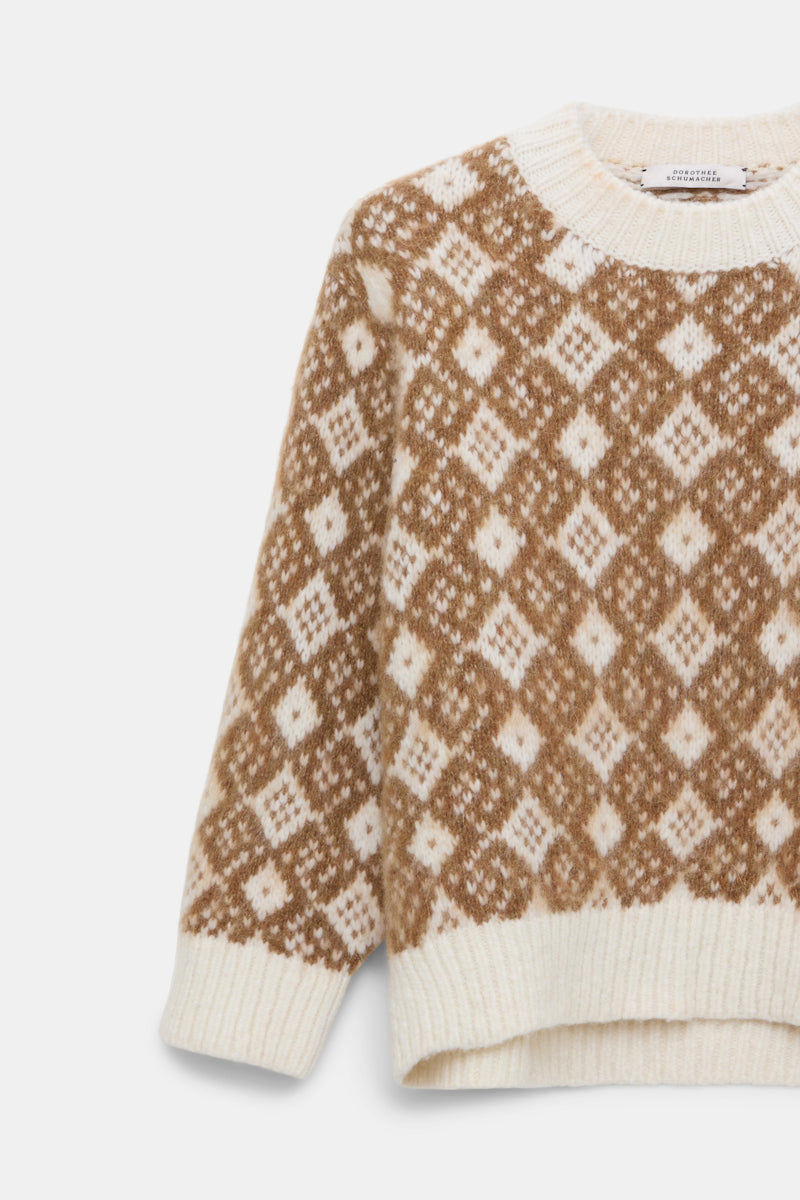 sherry diamant // SOFT GRAPHICS pullover