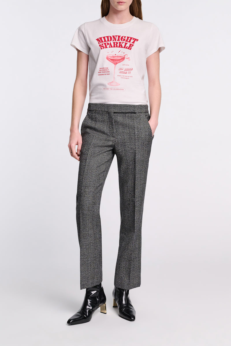 print red // MIDNIGHT SPARKLE shirt