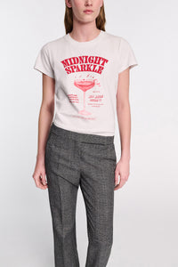 print red // MIDNIGHT SPARKLE shirt