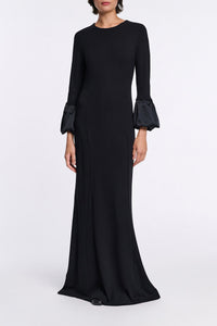 pure black // CLOUDY ALLURE dress
