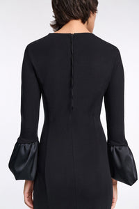 pure black // CLOUDY ALLURE dress