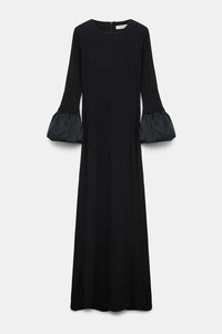 pure black // CLOUDY ALLURE dress
