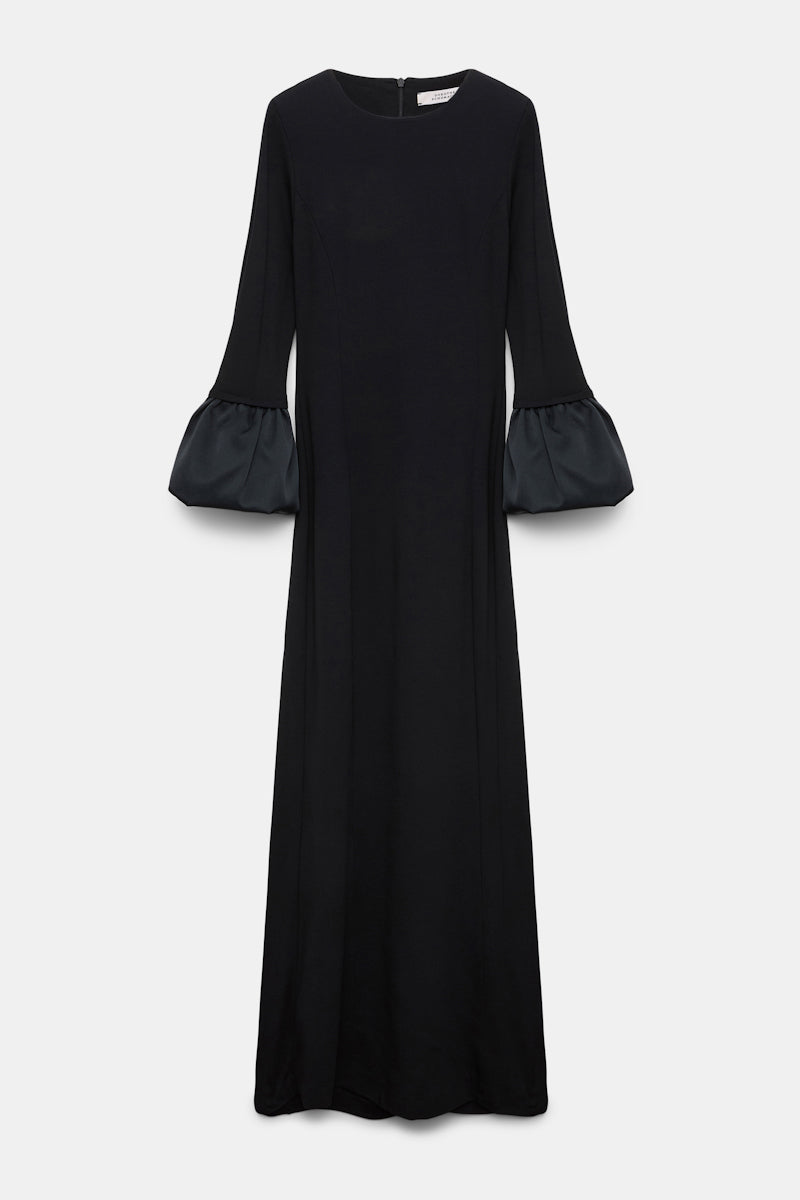 pure black // CLOUDY ALLURE dress
