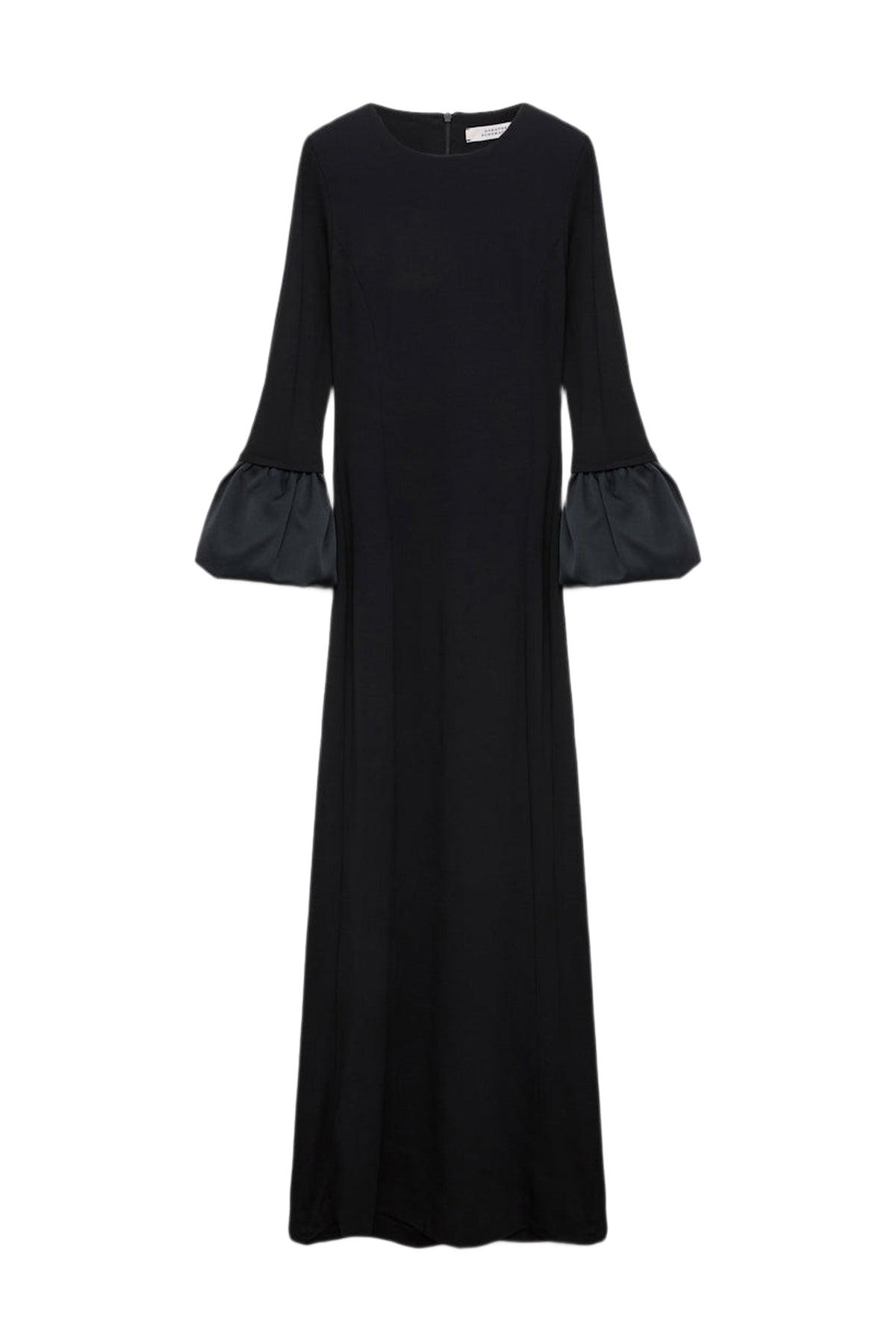 Cloudy Allure Dress - Pure Black