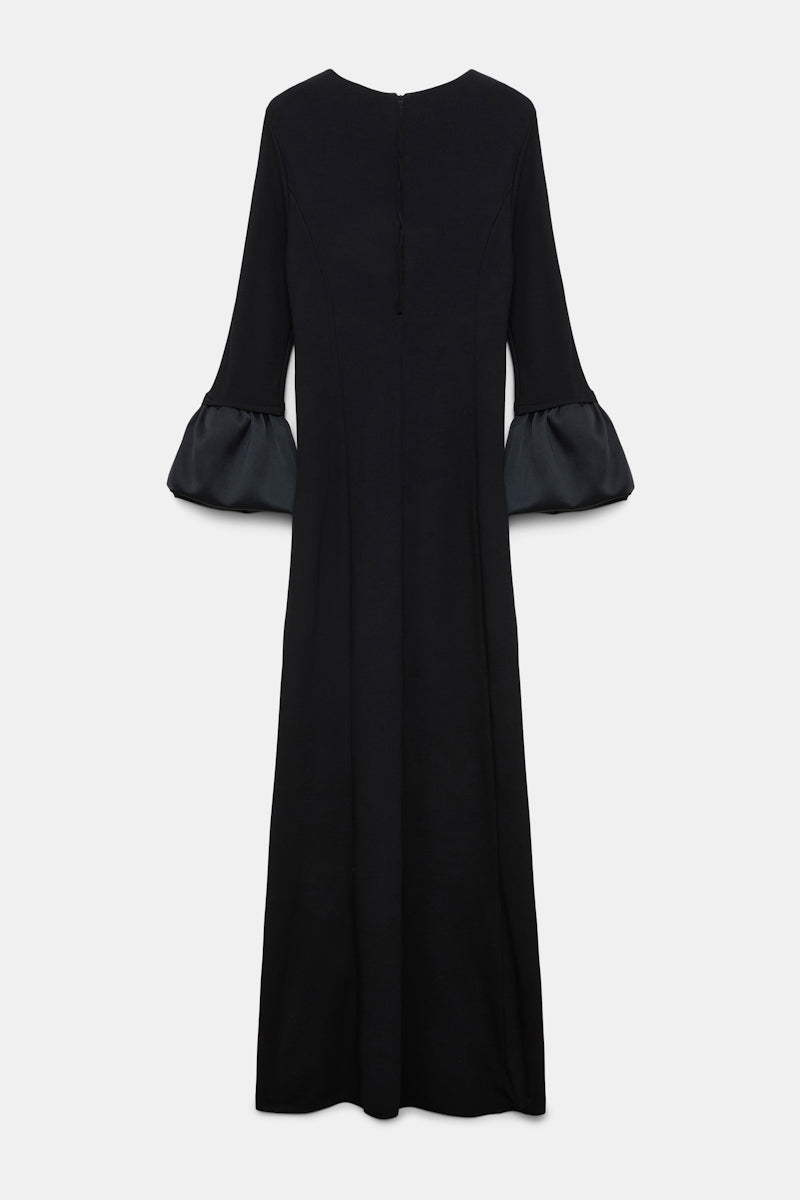 pure black // CLOUDY ALLURE dress