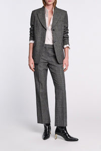 salt & pepper glencheck // GRAPHIC ELEGANCE jacket