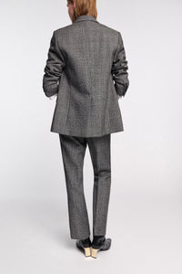 salt & pepper glencheck // GRAPHIC ELEGANCE jacket