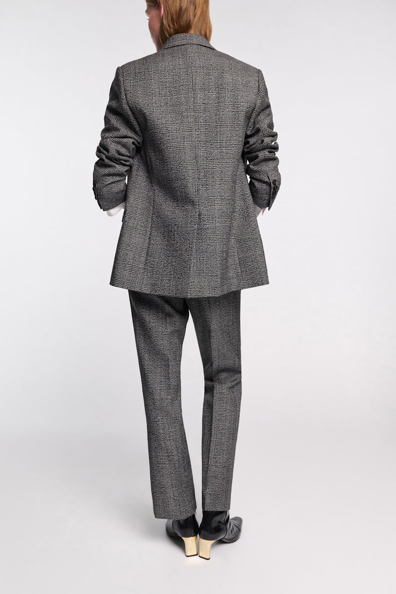 salt & pepper glencheck // GRAPHIC ELEGANCE jacket