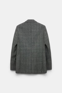 salt & pepper glencheck // GRAPHIC ELEGANCE jacket