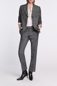 salt & pepper glencheck // GRAPHIC ELEGANCE pants