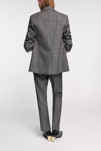 salt & pepper glencheck // GRAPHIC ELEGANCE pants