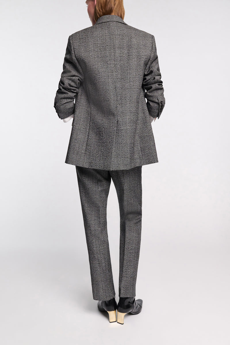 salt & pepper glencheck // GRAPHIC ELEGANCE pants
