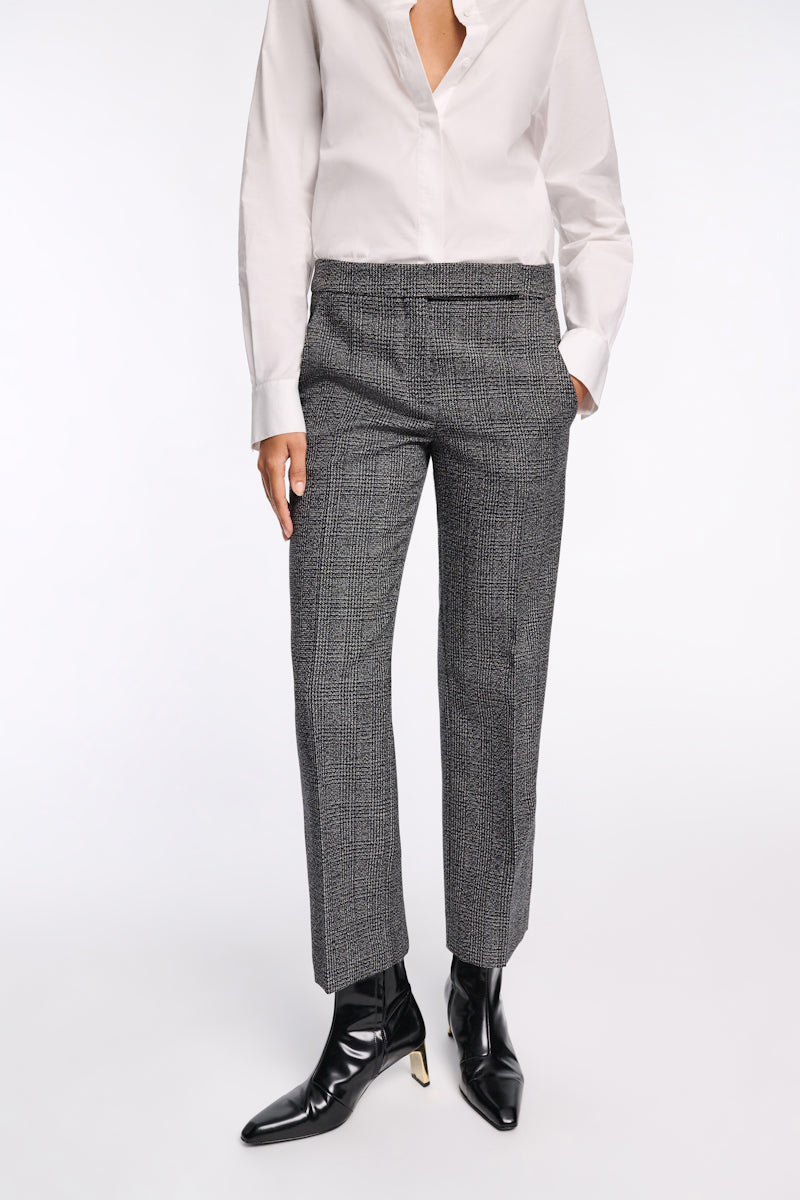 salt & pepper glencheck // GRAPHIC ELEGANCE pants