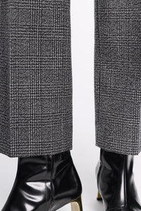 salt & pepper glencheck // GRAPHIC ELEGANCE pants