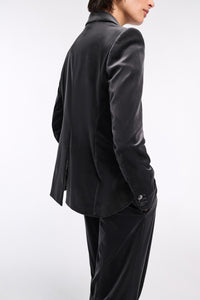 graphite // ELEGANCE SOFTNESS jacket