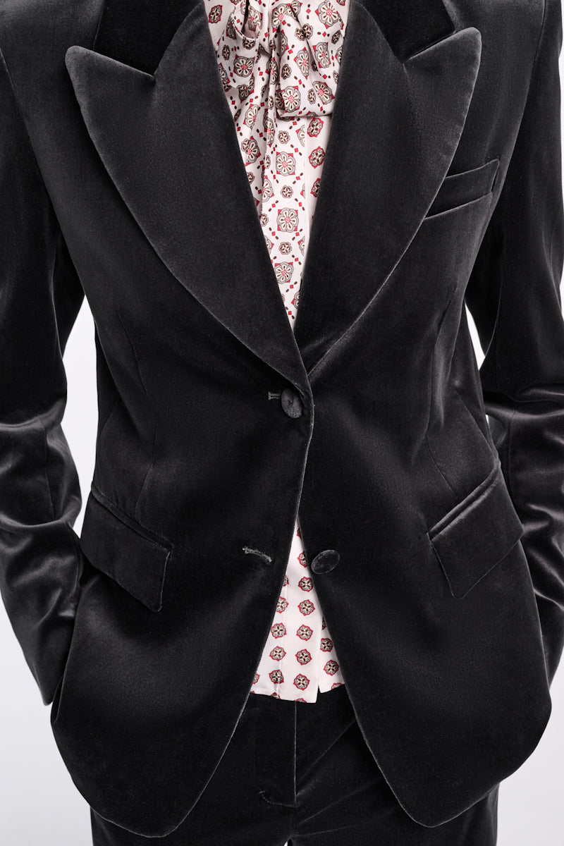 graphite // ELEGANCE SOFTNESS jacket