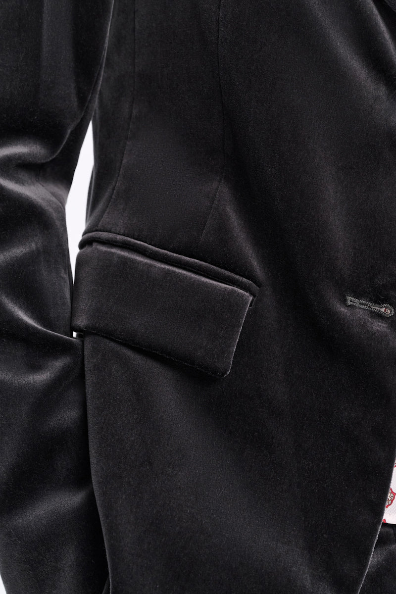 graphite // ELEGANCE SOFTNESS jacket