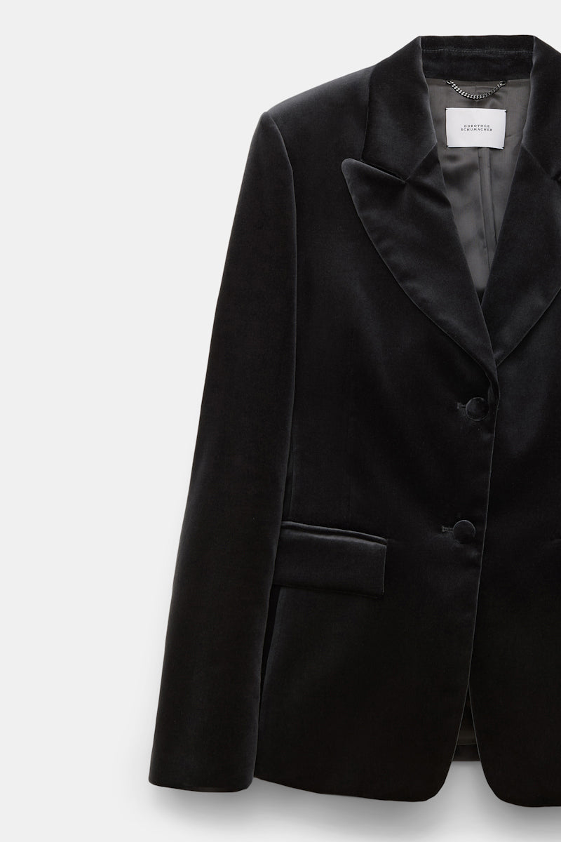 graphite // ELEGANCE SOFTNESS jacket