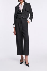 charcoal melange // LAYERED COOLNESS jacket